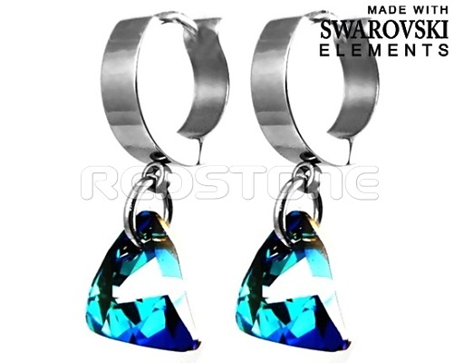 Náušnice Swarovski Elements RED8021